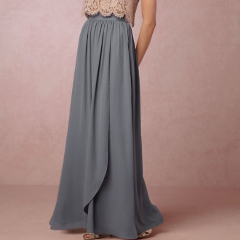 Hitherto BHLDN Maxi Jane Wrap Skirt 4